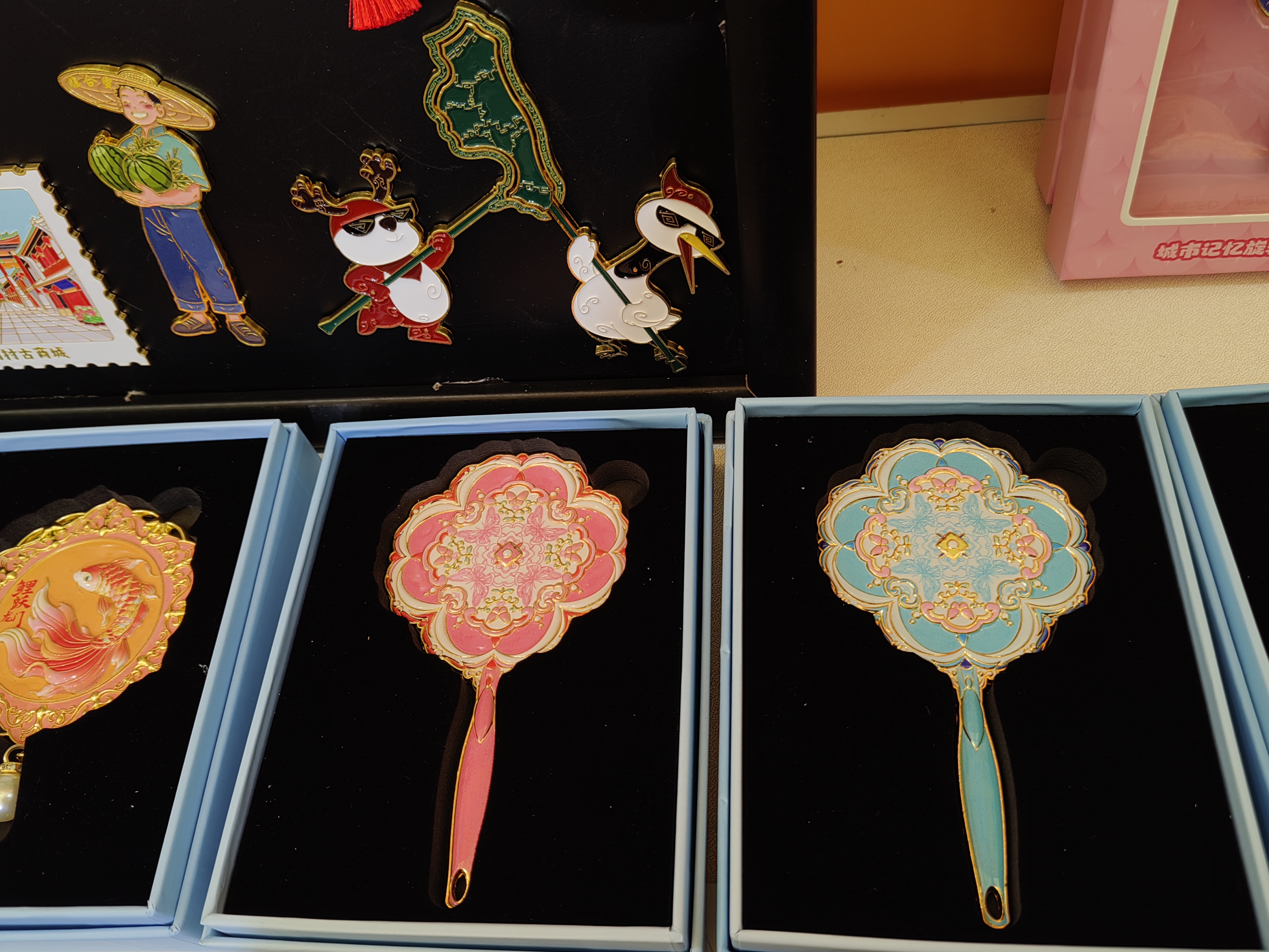 Bonnie Craft Pamerkan Pelbagai Magnet Peti Sejuk di Pusat Ekspo Antarabangsa Baharu Shanghai