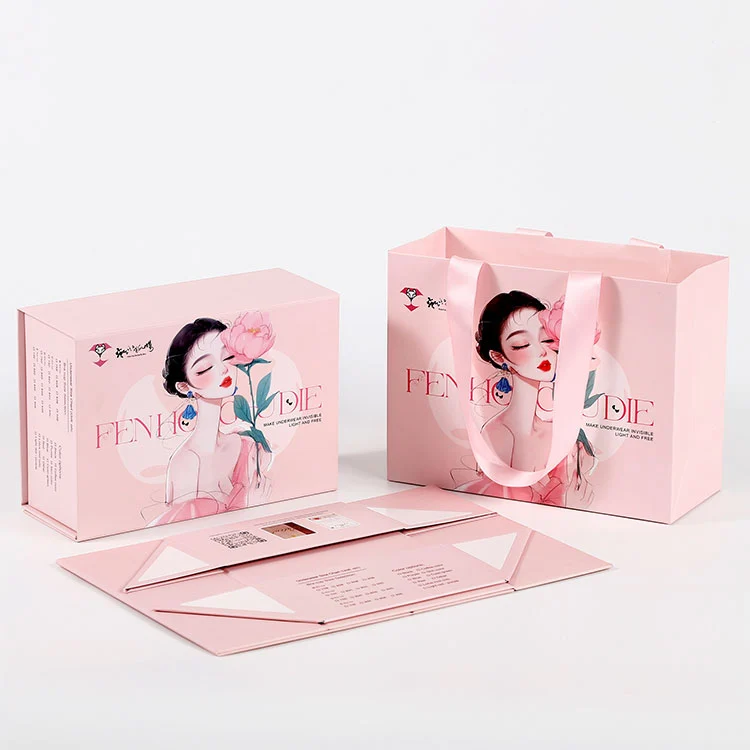 Kotak Pembungkusan Kertas Kraft Hadiah